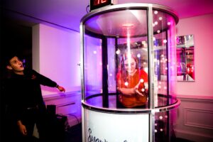 Christmas Cash Grabber Party Hire London Surrey NF Woodlands 1 scaled 2 300x200