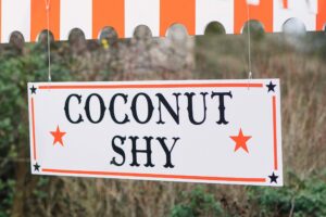 Coconut shy sign scaled 1 300x200
