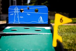 Crazy Golf Hire Hole 6 Fetcham scaled 1 300x200