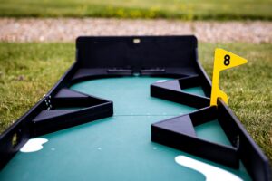 Crazy Golf Hire Hole 8 Fetcham scaled 1 300x200