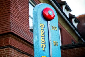 High Striker Strength Game Hire London Surrey Woodlands scaled 1 300x200