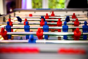 LED Table Football Indoor Games Party Ideas Woodlands scaled 1 300x200
