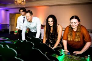 Roll a Ball Derby Racing Fairground Game Hire Woodlands scaled 1 300x200